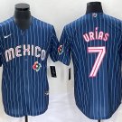 Men's Dodgers Julio Urias World Series Blue Cool Baseball Jersey
