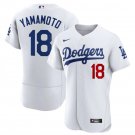 Men's Dodgers Yoshinobu Yamamoto White Flex Baseball Jersey
