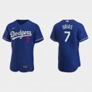 Men's Dodgers Julio Urias Flex Baseball Jersey Royal