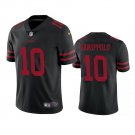 Men & Youth #10 Jimmy Garoppolo San Francisco 49ers Color Rush Limited Black Jersey
