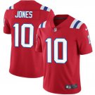 Men & Youth #10 Mac Jones New England Patriots Color Rush Limited Red Jersey