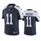 Men & Youth #11 Micah Parsons Dallas Cowboys Color Rush Limited Navy Jersey