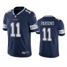 Men & Youth #11 Micah Parsons Dallas Cowboys Color Rush Limited Navy Jersey__2212