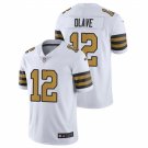 Men & Youth #12 Chris Olave New Orleans Color Rush Limited White Jersey