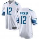 Men & Youth #12 Hendon Hooker Detroit Lions White Game Jersey