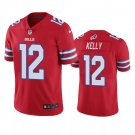Men & Youth #12 Jim Kelly Buffalo Bills Color Rush Limited Red Jersey