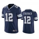 Men & Youth #12 Roger Staubach Dallas Cowboys Color Rush Limited Navy Jersey__2203