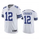 Men & Youth #12 Roger Staubach Dallas Cowboys Color Rush Limited White Jersey__2201