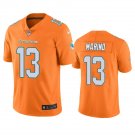 Men & Youth #13 Dan Marino Miami Dolphins Color Rush Limited Orange Jersey
