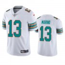 Men & Youth #13 Dan Marino Miami Dolphins Color Rush Limited White Jersey