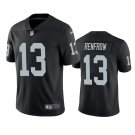 Men & Youth #13 Hunter Renfrow Raiders Color Rush Limited Black Jersey