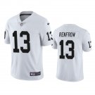 Men & Youth #13 Hunter Renfrow Raiders Color Rush Limited White Jersey