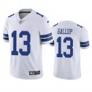 Men & Youth #13 Michael Gallup Dallas Cowboys Color Rush Limited White Jersey__2174