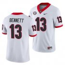 Men & Youth #13 Stetson Bennett Georgia Bulldogs White Limited Jersey