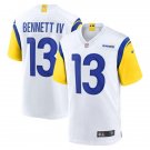 Men & Youth #13 Stetson Bennett Los Angeles Rams White Jersey