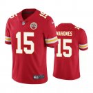 Men & Youth #15 Patrick Mahomes Kansas City Chiefs Color Rush Limited Red Jersey