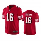 Men & Youth #16 Joe Montana San Francisco 49ers Color Rush Limited Red Jersey__2351