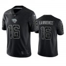 Men & Youth #16 Trevor Lawrence Jacksonville Jaguars Reflective Limited Black Jersey
