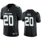 Men & Youth #20 Breece Hall Jets Color Rush Limited Black Jersey