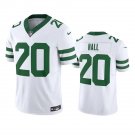Men & Youth #20 Breece Hall New York Jets Legacy Color Rush Limited White Jersey