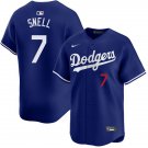 Men's Los Angeles Dodgers #7 Blake Snell Nike Royal Alternate Limited Player Jersey