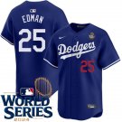 Mens Los Angeles Dodgers #25 Tommy Edman Nike Royal Alternate Limited Player Jersey