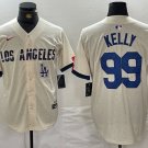 Men's Los Angeles Dodgers Joe Kelly Cream City Stitched Baseball Jersey