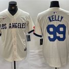 Men's Los Angeles Dodgers Joe Kelly Cream Stitched Baseball Jersey