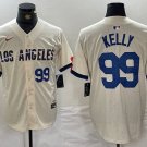 Men's Los Angeles Dodgers Joe Kelly Number Cream 2024 City Baseball Jersey