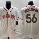 Men's Mexico Baseball Randy Arozarena 2023 White World Baseball Classic Jersey