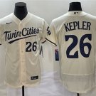 Men's Minnesota Twins Max Kepler Flex Baseball Jersey Cream