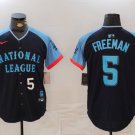 Mens National League Freddie Freeman Navy 2024 All-Star Limited Stitched Baseball Jersey