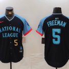 Mens National League Freddie Freeman Navy 2024 All-Star Stitched Baseball Jersey