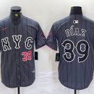 Men's New York Mets Edwin Diaz Gray 2024 City Connect Cool Base Jersey