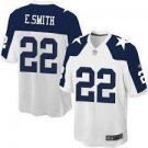 Men & Youth #22 Emmitt Smith Dallas Cowboys Color Rush Limited White Jersey