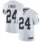 Men & Youth #24 Marshawn Lynch Raiders Color Rush Limited White Jersey__2008