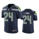 Men & Youth #24 Marshawn Lynch Seattle Seahawks Color Rush Limited Navy Jersey