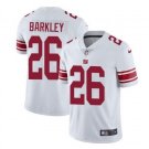 Men & Youth #26 Saquon Barkley New York Color Rush Limited White Jersey