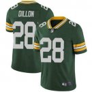 Men & Youth #28 A.J. Dillon Green Bay Packers Color Rush Limited Green Jersey