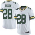 Men & Youth #28 A.J. Dillon Green Bay Packers Color Rush Limited White Jersey