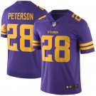 Men & Youth #28 Adrian Peterson Minnesota Vikings Color Rush Limited Purple Jersey