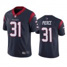 Men & Youth #31 Dameon Pierce Houston Texans Color Rush Vapor Limited Navy Jersey