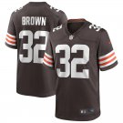 Men & Youth #32 Jim Brown Cleveland Browns Brown Game Jersey