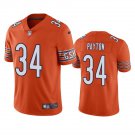 Men & Youth #34 Walter Payton Chicago Bears Color Rush Limited Orange Jersey