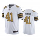 Men & Youth #41 Alvin Kamara New Orleans Saints Color Rush Limited White Jersey