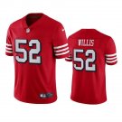 Men & Youth #52 Patrick Willis San Francisco 49ers Color Rush Vapor Limited Red Jersey