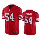 Men & Youth #54 Fred Warner San Francisco 49ers Color Rush Limited Red Jersey