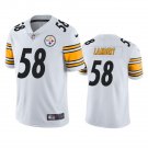 Men & Youth #58 Jack Lambert Pittsburgh Steelers Color Rush Vapor Limited White Jersey