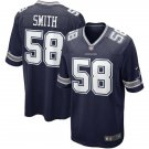 Men & Youth #58 Mazi Smith Dallas Cowboys Navy Blue Game Jersey__1864