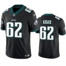 Men & Youth #62 Jason Kelce Philadelphia Eagles Color Rush Limited Black Jersey